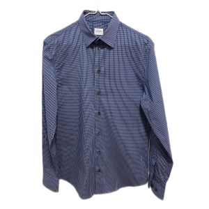 Designer Armani Collezioni Button-Up Long Sleeve Shirt