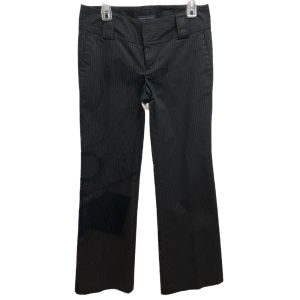 Banana Republic Tall Flare Leg Mini Pinstripe Pants