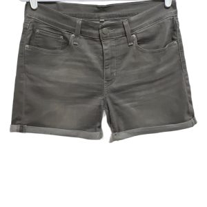 Levi's Cuffed Faded Denim Jean Shorts