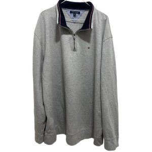 Tommy Hilfiger Big & Tall Long Sleeve Pullover Collar Sweatshirt