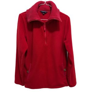 Lands' End 1/4 Zip Pullover Fleece Jacket