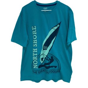 Chaps Graphic Loose Fit Short Sleeve Tee