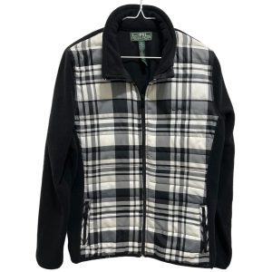 LRL Lauren Ralph Lauren Full Zip Plaid Jacket