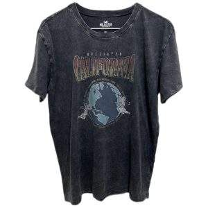 Hollister California Graphic Washed Short Sleeve Tee