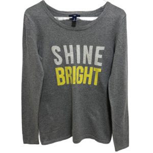 Gap Graphic Long Sleeve Cotton Sweater