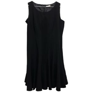 Calvin Klein Ruffled Hem Sleeveless Dress