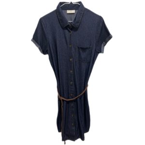 Bobbie Brooks 70's Vintage Denim Look Short Sleeve Mini Dress