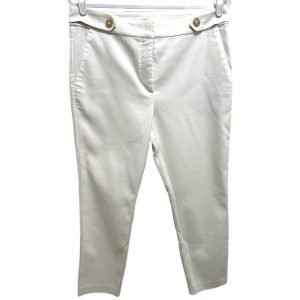 Ann Taylor Loft Petite Flat Front Tapered Leg Ankle Pants
