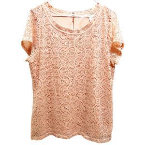 Banana Republic Lace Short Sleeve Top