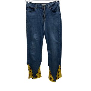 Levi's "Classic Boot" Sunflower Ankle Denim Jeans