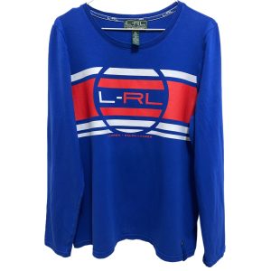 LRL Lauren Active Graphic Long Sleeve Tee