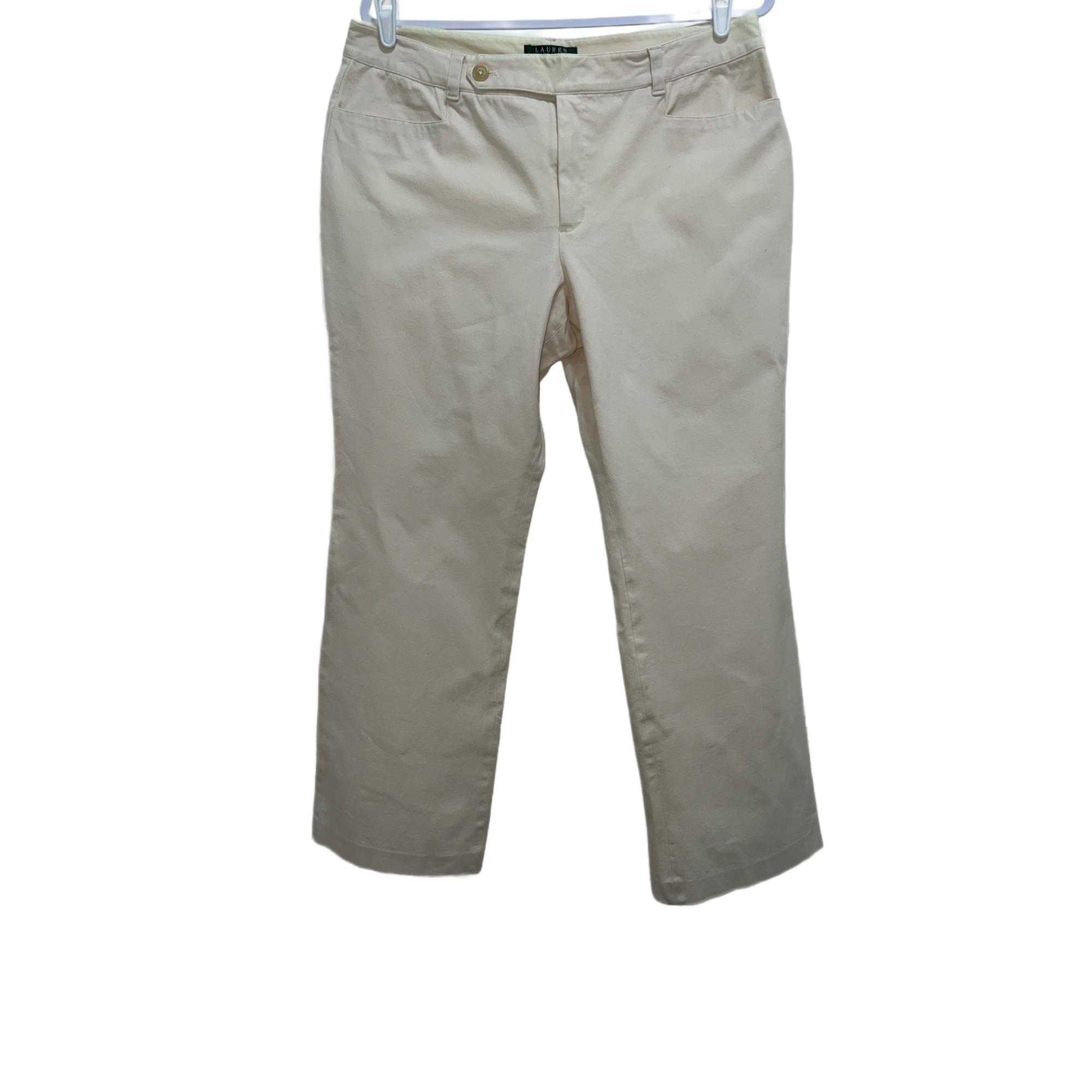 Lauren Ralph Lauren Wide Leg Ankle Jeans