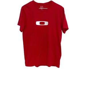 Oakley Red Longer Short Sleeve Tee