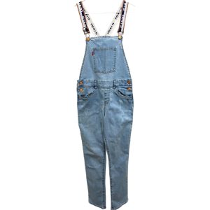 Levi's Girls Logo Straps Denim Overalls