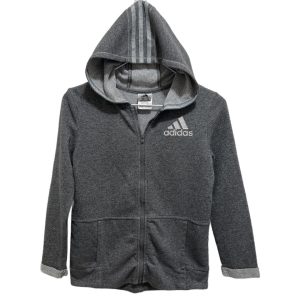 adidas Sparkly Full Zipper Hoodie Sweatshirt