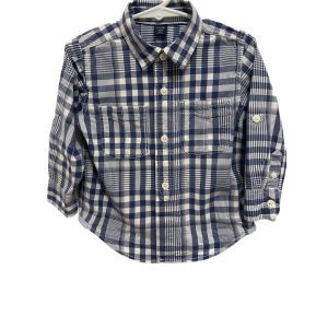 Baby Gap Long Sleeve Plaid Shirt