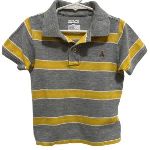 Gap Striped Short Sleeve Polo Shirt