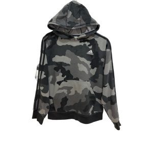 adidas Camo Long Sleeve Hoodie Sweatshirt