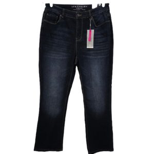 Legendary by Ashley Stewart NWT Bootcut Stretch Dark Denim Jeans