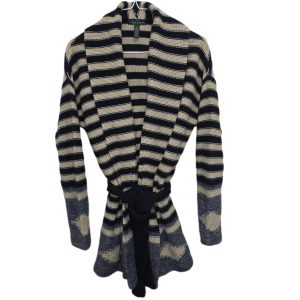 Lauren Jeans Co Cowl Neck Cardigan