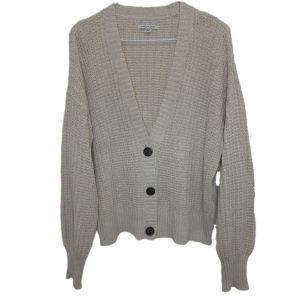 American Eagle Oversized Shrug Button Up Cardigan Sweater