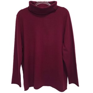 Labo.Art Made in Italy Wool Loose Fit Cowl Neck Pullover Sweater