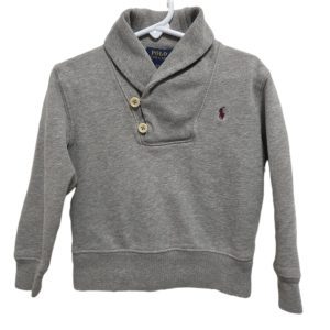 Boys Toddler Polo Ralph Lauren Blue Tag Pullover Sweatshirt